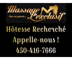 HOTESSE RECHERCHER ❤❤ MASSAGE L’EXCLUSIF 24H❤❤ 
